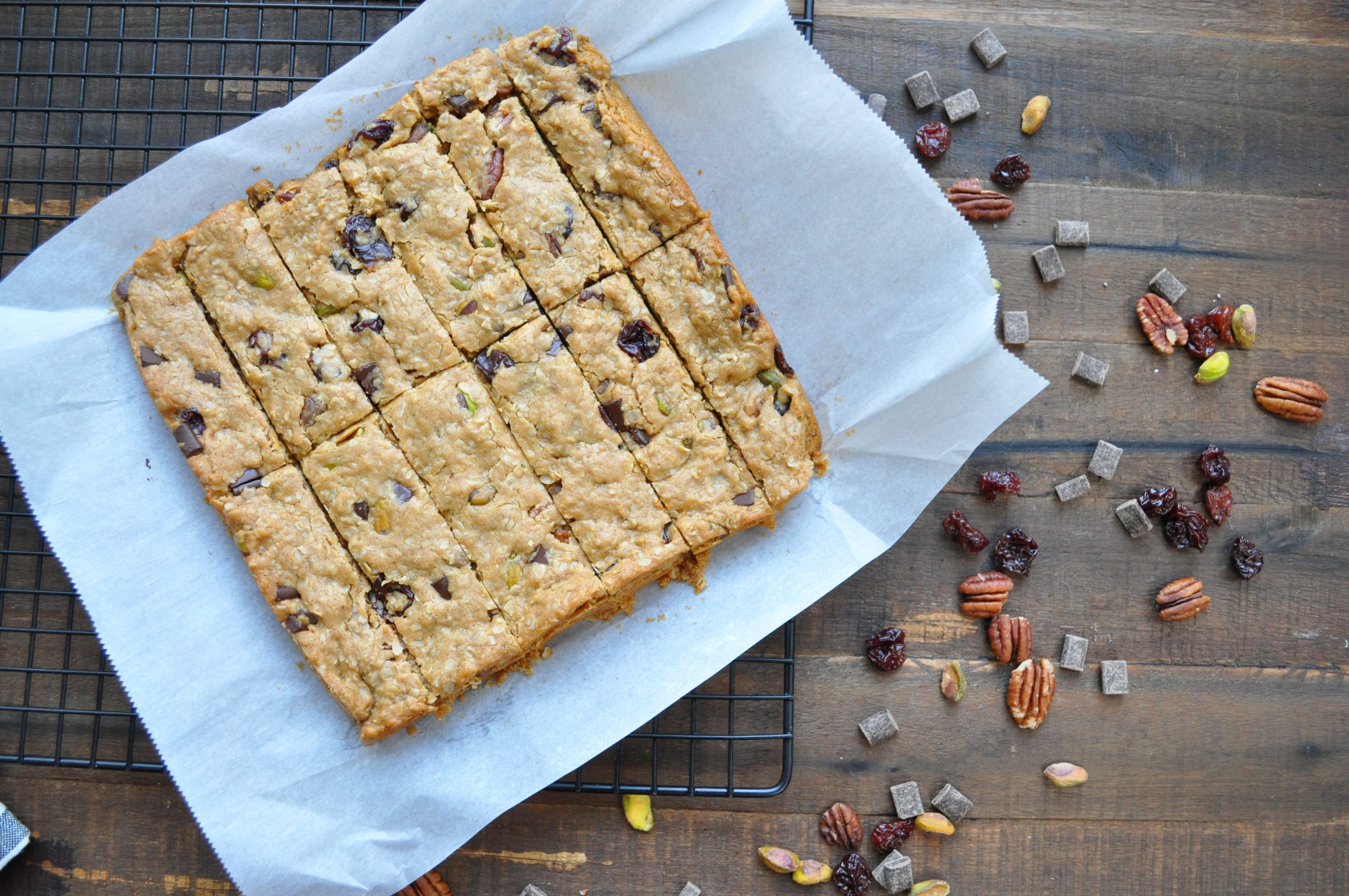 Trail Mix Granola Bars — Featherstone Nutrition