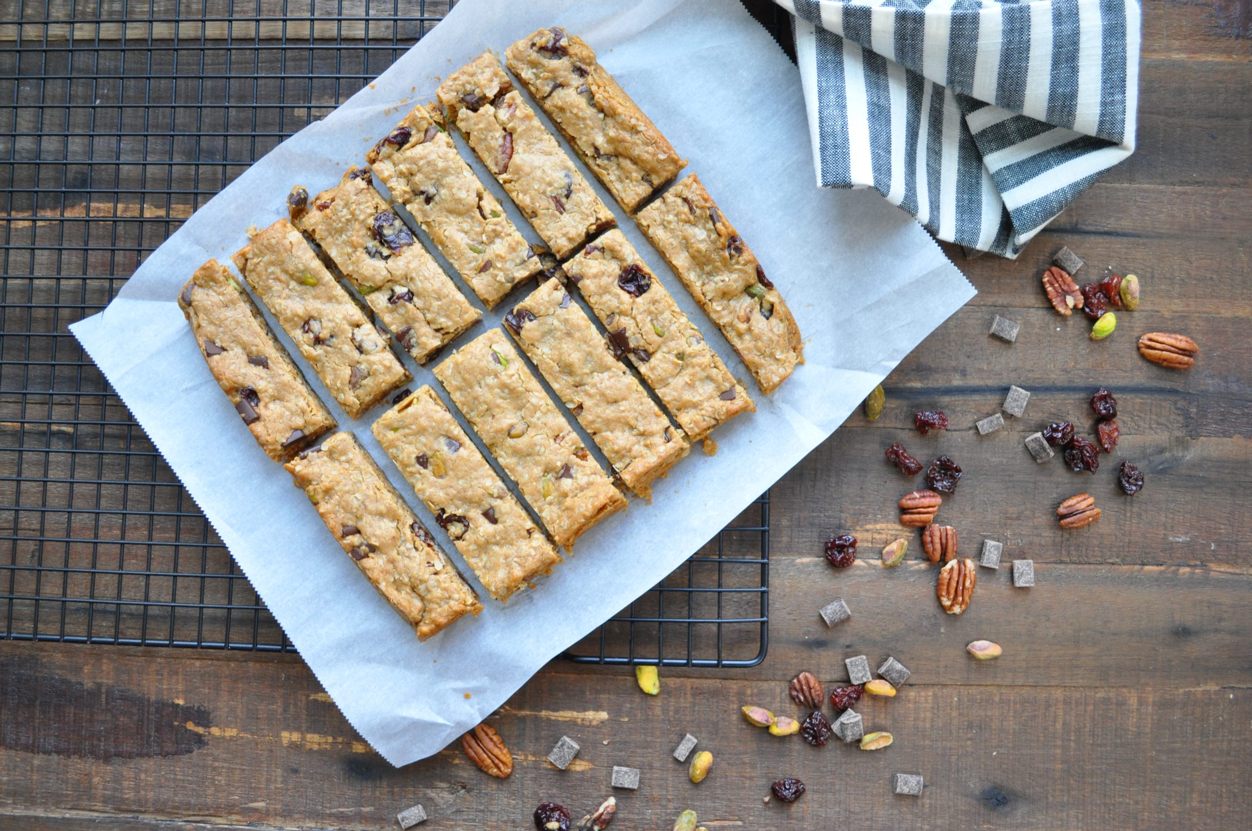 Trail Mix Granola Bars — Featherstone Nutrition