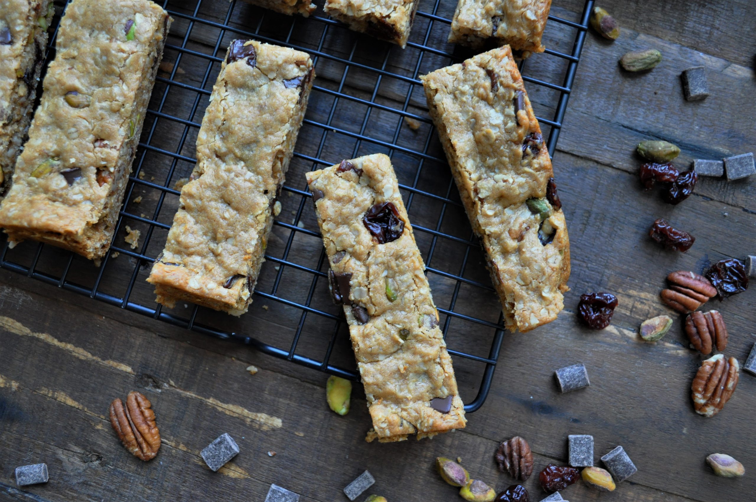 Trail Mix Granola Bars — Featherstone Nutrition